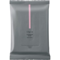 일본직발송 6. 차콧 CHACOTT 챠콧 클렌징 시트 대판 약 150MM×약 200MM 10장들이 W세안＆화장수 올인원 시, One Size, One Color