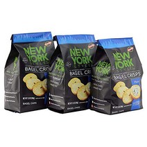 New York Style Bagel Crisps Plain 7.2 Ounce (Pack of 3), 1