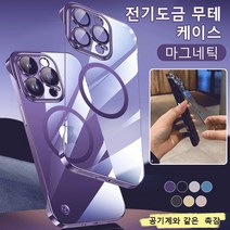 전기도금 초슬림 케이스 아이폰 케이스 로고 시스루 케이스 투명 폰케이스 아이폰 케이스 투명 케이스, iPhone12pro, 블랙, 1개