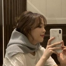 겨울 니트 트임 지퍼 똒딱이 바라클라바 스트링 후드워머 후드넥 워머