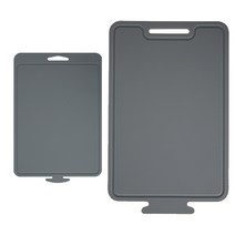 1+1 국산 실리콘도마 이유식도마 2개 소(그레이)+대(그레이)