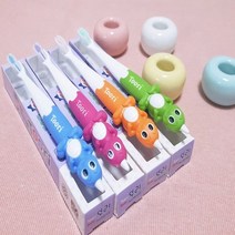 [KT알파쇼핑]스카이덴트 치과전용 공룡 뚜리 어린이 칫솔 24개 어린이집 생일선물 답례품, 기본상품