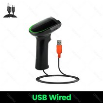 무선 바코드 스캐너 택배 리더기 인식기 gzqianji 2d 블루투스 2 4g qr coms 리더 모바일 지불 usb 컴퓨터 화면 3 in 1, USB 유선