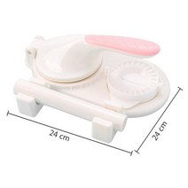 스킨포장기 수제 만두 DIY 금형 다기능 기계 프레스 스킨 자동 포장기, [07] 24CM-White