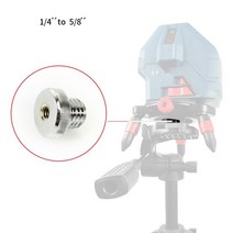고스트xl마운트 여기현상소 1/4 3/8 to 5/8 Female Male Threaded Screw Adapter for Laser Level Tripod Mount Conve, [08] TypeH Stainless