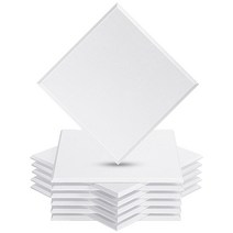 YOPIN 흡음재 200kgm³ 고밀도 흡음 보드 흡음 대책 실내 장식 악기 소음 소음 방음 30cm×30cm 간편하게 DIY 난연 방습 보온 흡음 패널