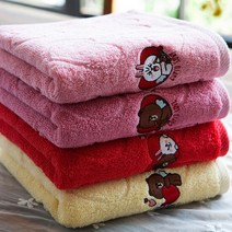 아트박스/무한타올 라인프렌즈 러브 쟈가드 세면타올 150g, 레드, 쿠팡 본상품선택