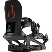Bataleon 블라스터 Fullwrap 스노우보드 바인딩 - 2023 BATF048 216501, Black, L/XL