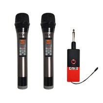 올인원무선에코마이크 ELCLD HS-DM50 900Mhz 2채널, 01. 핸드+핸드