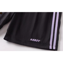 nerdy 코리아 트렌디 트렌치코트 트레이닝 세트 여 클래식 평행봉 스트라이프 레포츠 남녀 여름 쵸팬츠