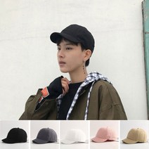 남녀 공용 짧은 챙 미니 패션 캐쥬얼 볼캡 모자