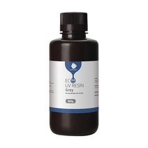 ANYCUBIC ECO UV 수지LCD 3D 프린터에 사용되는 낮은 냄새 안전 405nm, 0.5kg - 그레이 Germany