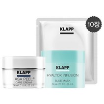 [공식][BEST] 클랍 아사 필® 케어 크림30ml+히알톡스 블루 마스크 50ml+모델링 밴디지 10장