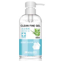 제이앤제약 클린파인겔 손소독제 500ml, 2개