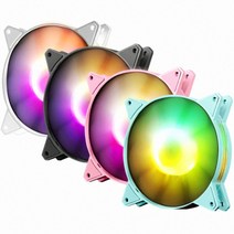 darkFlash C6S RGB (화이트 1PACK) [시스템쿨러/120mm], 단품