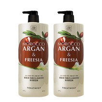 미쟝센 모로코 아르간 프리지아 트리트먼트1200ml, 1200ml, 2개