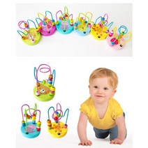 24개월 아기 원목 롤러코스터장난감 1P 교구 완구 아이큐 놀이 어린이집