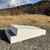 [박스마루] 고급 무지 싸바리 박스 12호 화이트 24개 선물 상자 제작, 화이트 280x194x47
