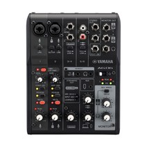 YAMAHA AG06MK2 B (블랙컬러) /USB 오디오 인터페이스가 있는 6채널 라이브 스트리밍 믹서.야마하AG06-MK2B 정품, AG06MK2(블랙)
