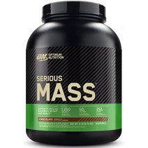 Optimum Nutrition 시리어스 매스 2.72kg (Chocolate), 1