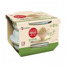 햇반 발아현미밥 작은공기 130g 3번들X12개 (총 36개)