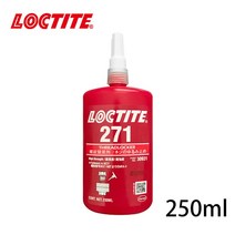 견고한 록타이트 271 나사 접착제 혐기성 스레드 모든 종류의 금속 대한 인감 잠금 250ml, 01 271 250ml