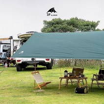 3풀기어 초경량 750g 210T 폴리 렉타 타프 캐노피 3종 3color, Ivory