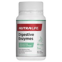 Nutra-Life Digestive Enzymes 뉴트라라이프 디제스티브 엔자임 60캡슐