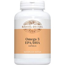 독일직구 BARGBEL DREXEL 오메가 3 EPA/DHA 2000mg 캡슐 (120개입) 100% 네이쳐 독일산 800mg EPA + 데일리 복용량 당 DHA 600mg 어유 캡슐 비타민 E 필수 지방산, 수량, 상세참조