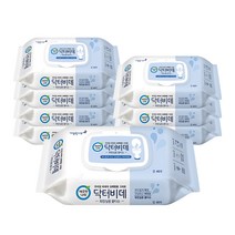 깨끗한나라 닥터비데 화장실용 물티슈 캡46매 X8개