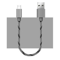 USB케이블 짧은케이블 보조배터리용 휴대폰 충전기, 1개, C타입케이블
