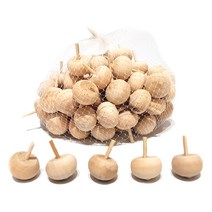 [아이디몬] 도토리팽이 100개입 미니 나무 팽이