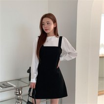 몬말리 몬말리+ 스웨이드 뷔스티에 미니 원피스 (9188689)
