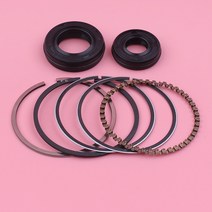 예초기 잔디깎기 텃밭관리기 39mm 피스톤 링 크랭크 샤프트 오일 씰 세트 키트 혼다 GX35 GX 35 4 스트로, 한개옵션0