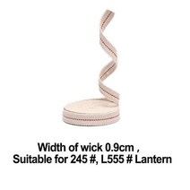 1 m면 평면 심지 등유 램프 오일 램프 랜턴 빈티지 캠핑 램프-심지 0.9cm/1.1cm/ 1.2cm/1.3cm/ 1.5cm/ 2cm/ 2.5cm, 폭 0.9cm