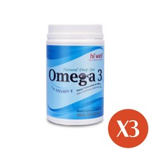 뉴질랜드 하이웰 오메가3 초임계 알티지 1000mg VitaminE 400정 3개