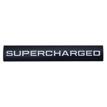 SUPER CHARGED 엠블럼 / 슈퍼차져 엠블렘 스티커, SUPER CHARGED 스타일B, 블랙화이트