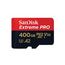 샌디스크 익스트림 프로 마이크로 SD 메모리카드 SDSQXCZ-400G, 400GB