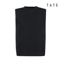 테이트 TATE 남성 노치넥 니트 베스트(KA9W9-MSP040-410)