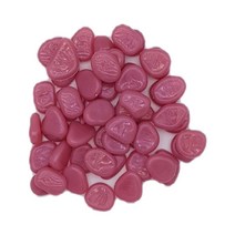 수족관 장식 데코용 형광자갈 400개 정원장식 가든장식, 핑크