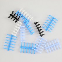 [이서지니]4공 6공 바인더링 루즈링 제본 링 10color 루즈리프 클릭링, 12mm_6공_블랙