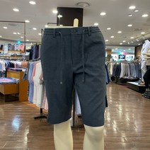 트레몰로 (주)세정 남성 이월 *21SS 여름 쿨맥스 혼방 구김 없는 전체 허리 밴딩 끈 조절 무릎 기장 5부 반바지 -7881