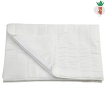 이케아 침대패드 매트리스보호 루드로스 화이트 80x200cm 침구 시트 덮개 방진 펜션