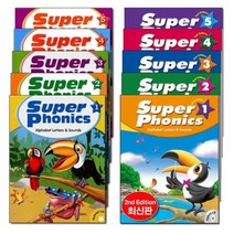 Super Phonics 슈퍼파닉스, Super Phonics(구버젼), SET(SB+WB), 1단계