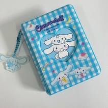 산리오 포카홀더 Sanrios 3 앨범 귀여운 헬로 키티 쿠로미 시나모롤 카드 홀더 펜던트 포토카드 수집 책 선물, [02] without Pendant, [03] Kuromi