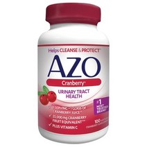 Azo 크랜베리 유리너리 트랙트 헬스 소프트젤, 100정, 1개