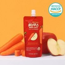 낫띵베럴 이너주스 사과당근 120ml(5개/10개), 5개입