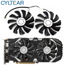 새로운 85MM HA9010H12F-Z 4 핀 쿨러 팬 교체 MSI GTX 1060 OC 6G 960 P106-100 GTX1060 그래픽 카드, 한개옵션0