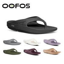 우포스 쪼리 OOFOS 크림 블랙 등 남녀공용 여름 슬리퍼