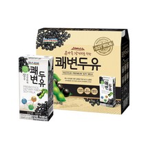 파스퇴르 쾌변두유 검은콩 190ml 60개 (20입 x 3개 SET) 쾌변 아기유제품 식사대용, 1세트